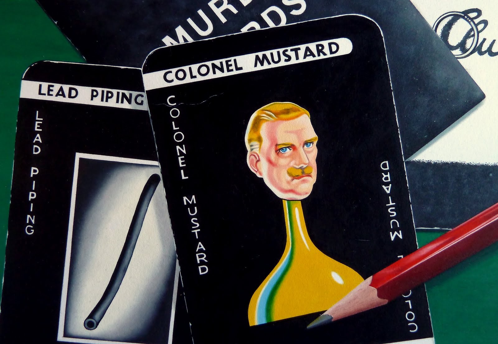 Colonel Mustard Clue Piece Playing