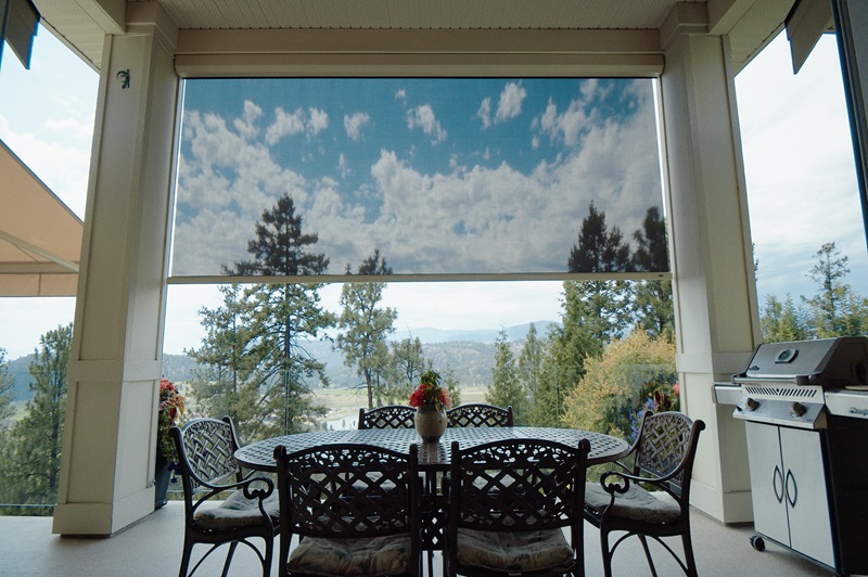 Sunsational Solar Shade in Kelowna, BC Phantom Screens