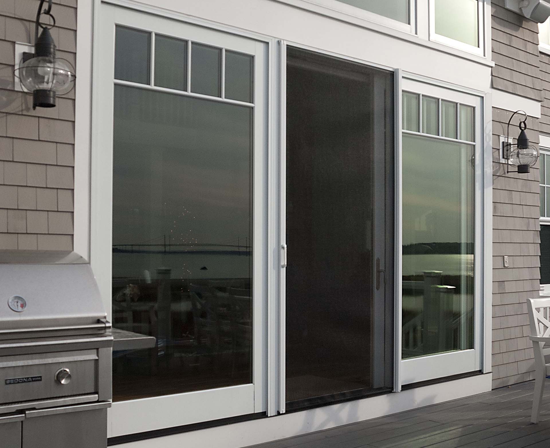 Phantom Screens are perfect for single sliding doors 